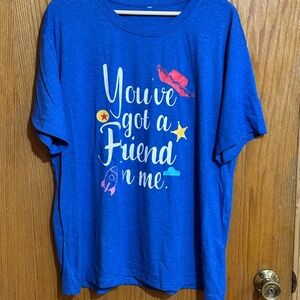Disney Toy Story adult approx sz XL tahirt blue